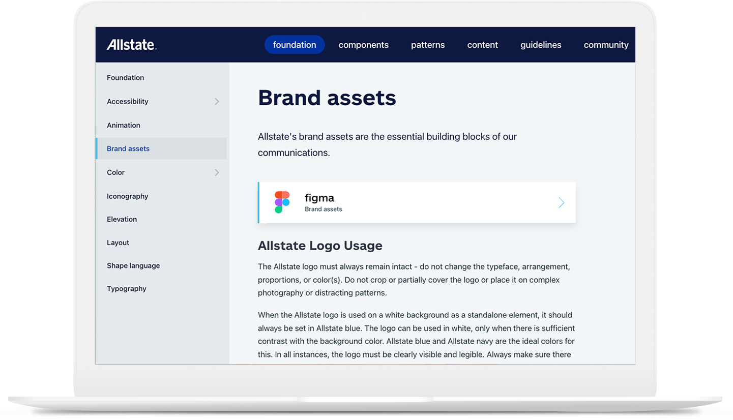 Allstate Design - Design Site System Brand Assets